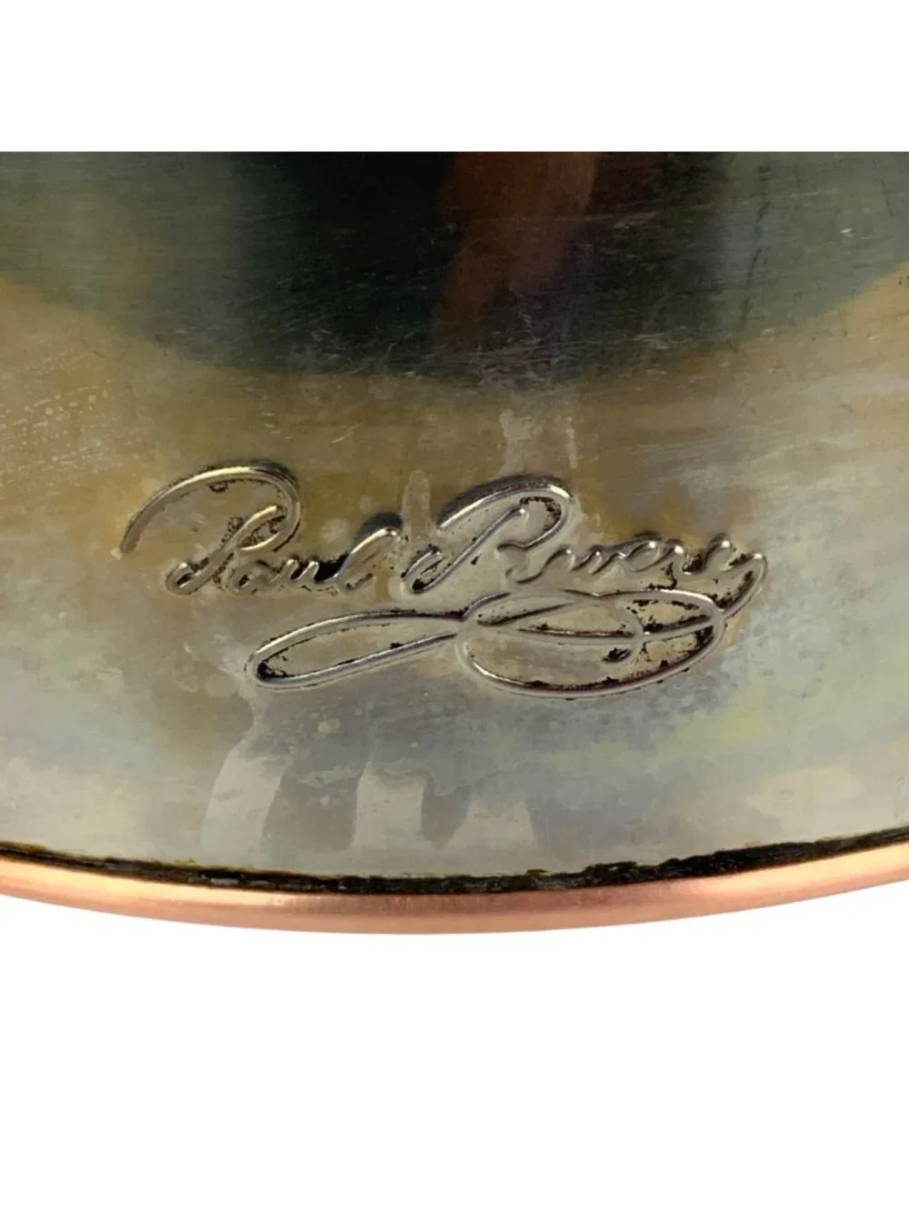 Revere Ware Stainless Steel Copper Bottom Whistling Tea Kettle 3.5 Quart 1995